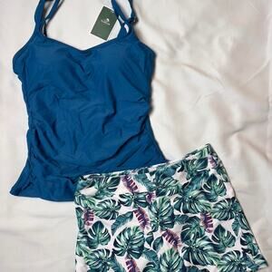 Tropical Glow Swimsuit Set